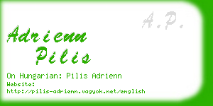 adrienn pilis business card